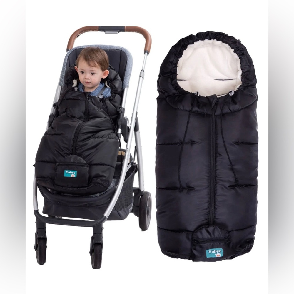 Yobee Weatherproof Toddler Footmuff Universal Sleeping Bag for Stroller, Comf...